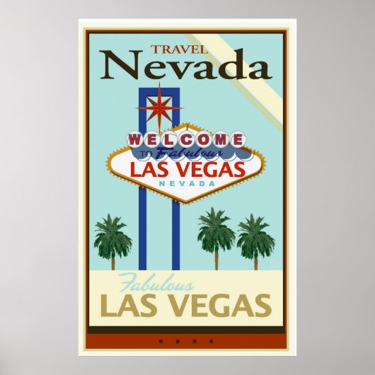 Travel Nevada Poster (Voorkant)