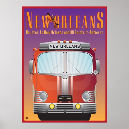 TRAVEL-New Orleans Poster (Voorkant)