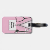 Travel Nurse Bagagelabel (Achterkant horizontaal)