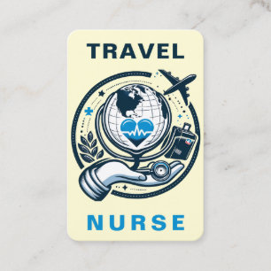 Travel Nurse RN, LVN, LPN, Caretaker Visitekaartje