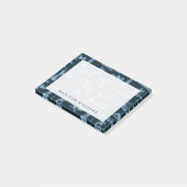 Travel Pattern in Blues Pattern Post-it® Notes (Schuin)