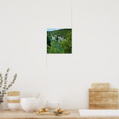 Travel Photography Kroatië Lake Mountain Landscape Poster (Keuken)