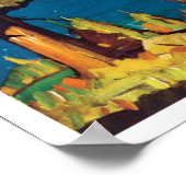 Travel Poster bij het meer van Tahoe (Hoek)