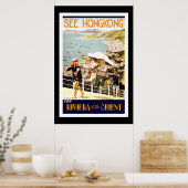 Travel Poster  Hong Kong Orient (Keuken)