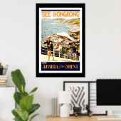 Travel Poster  Hong Kong Orient (Thuiskantoor)