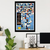Travel Poster  New England Vacature (Thuiskantoor)