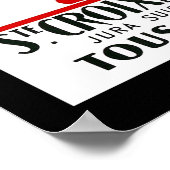 Travel Poster Saint Croix Skiing (Hoek)