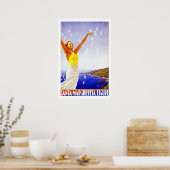 Travel Poster Santa Margherita Italië (Keuken)