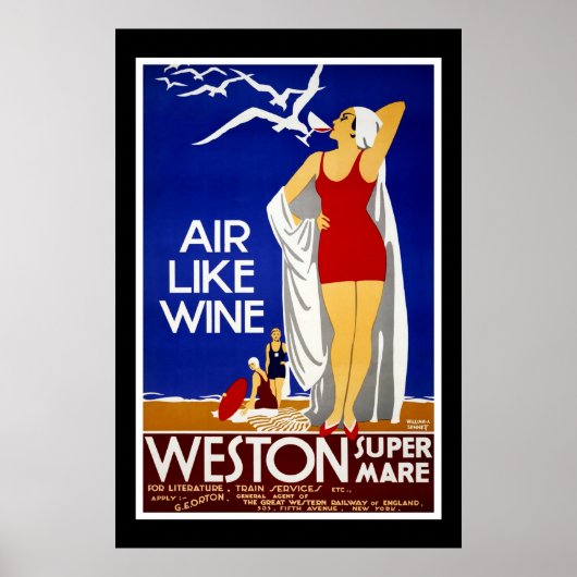 Travel Poster  Weston Train New York (Voorkant)