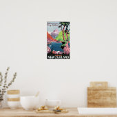Travel poster Zuid-Nieuw-Zeeland (Keuken)