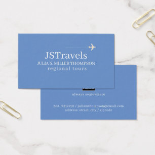 Travel Regional Tours cornflower bleu