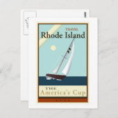 Travel Rhode Island Briefkaart (Voorkant / Achterkant)