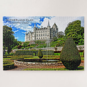 Travel Scotland Dunrobin Castle, Sutherland Clan Legpuzzel