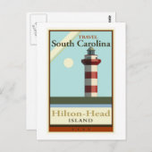 Travel South Carolina Briefkaart (Voorkant / Achterkant)