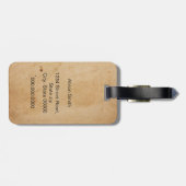 Travel Stamps Bagagelabel (Achterkant horizontaal)