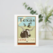 Travel Texas Briefkaart (Staand voorkant)