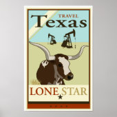 Travel Texas Poster (Voorkant)