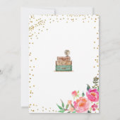 Travel Thleed Bridal Shower-uitnodiging Kaart (Achterkant)