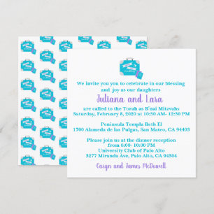 Travel ThMET Bat Mitzvah Uitnodiging