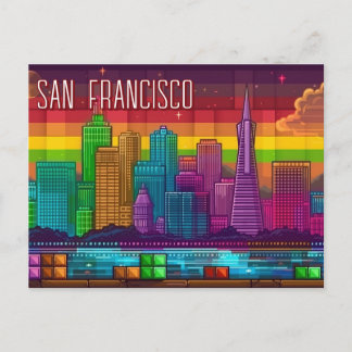 Travel to San Francisco California Briefkaart