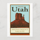 Travel Utah Briefkaart (Voorkant)