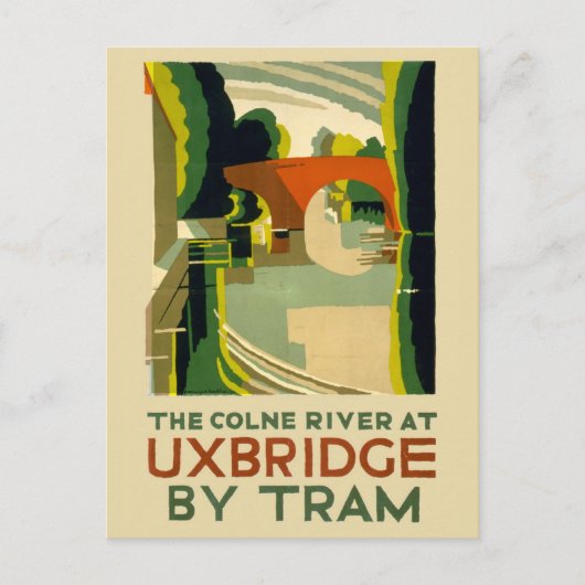  Travel van Uxbridge England Briefkaart (Voorkant)