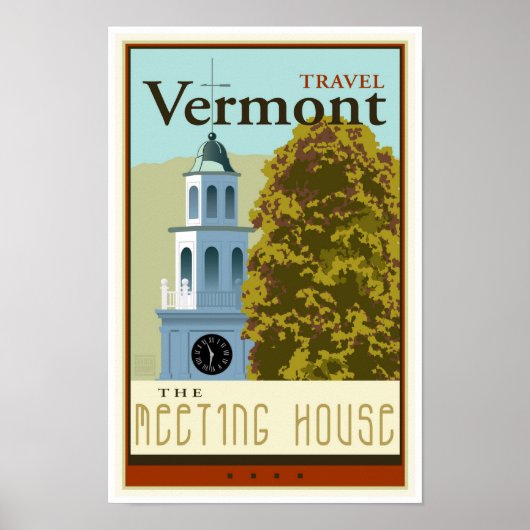 Travel Vermont Poster (Voorkant)
