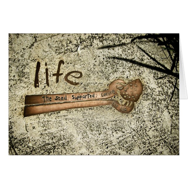 Travel Visions | Wijsheid Woorden Kaart (Voorkant Horizontaal)