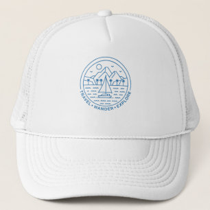 Travel Wander Explore Trucker Pet