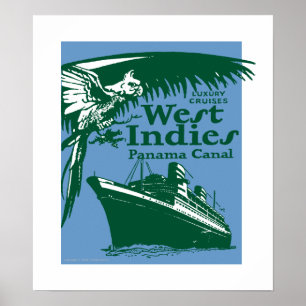 TRAVEL-West-Indies Poster