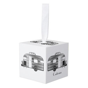 Traveler Camper Caravan Thunder_Cove Kubus Ornament