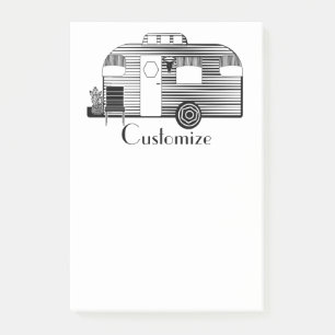 Traveler Camper Caravan Thunder_Cove Post-it® Notes