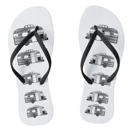 Traveler Camper Caravan Thunder_Cove Teenslippers (Voetbed)