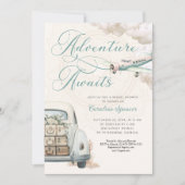Traveling Adventure Bridal Shower Invitation (Devant)