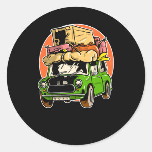 Traveller Ronde Sticker