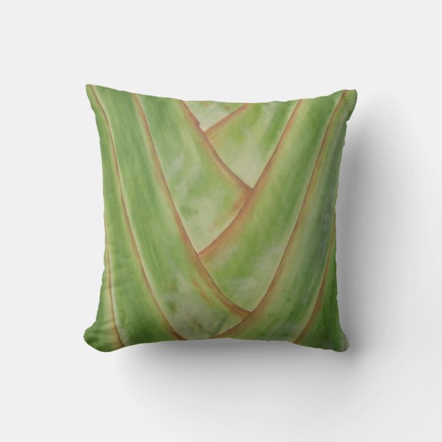 Travellers Palm Kussen (Voorkant)