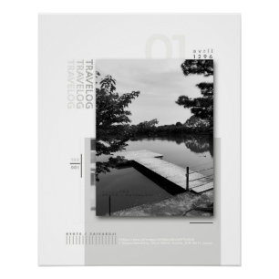 travelog_1 glanzend poster perfect poster