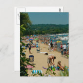 Traverse City Beach Briefkaart (Voorkant / Achterkant)