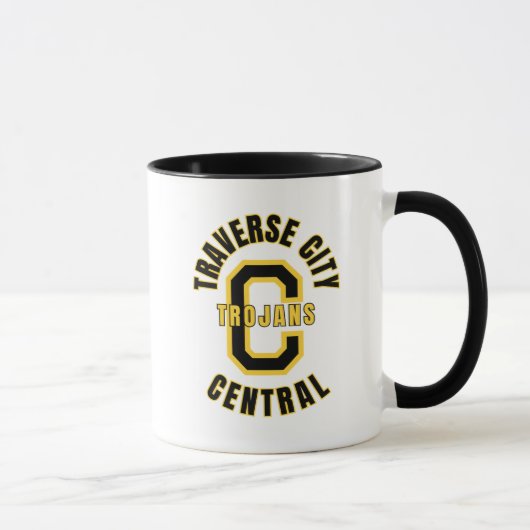 Traverse City Central High School koffiemok Mok (Rechts)
