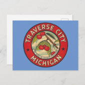 Traverse City, Michigan - Carte postale (Devant / Derrière)
