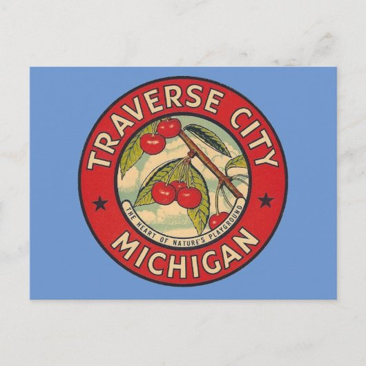 Traverse City, Michigan - Carte postale (Devant)