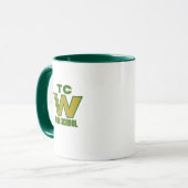 Traverse City West High School Café Mug (Devant gauche)
