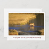 Traverser la carte postale du passage à niveau de  (Devant / Derrière)