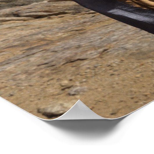 Traverser Le Désert Imaginaire Poster Imprimer (Coin)