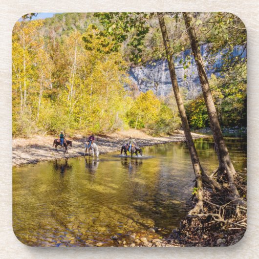Traverser Le Dessous de verre De La Rivière Buffal (Devant)