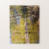 Traverser Le Puzzle De La Rivière Buffalo (Vertical)