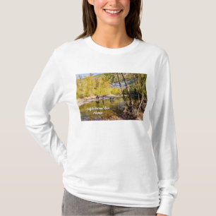Traverser Le Tshirt À Manches Longues De La Rivièr