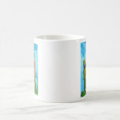 Traverser les elfes mystique café Mug (Centre)