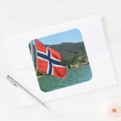 Traversier de voiture en Norvège photo sticker (Enveloppe)