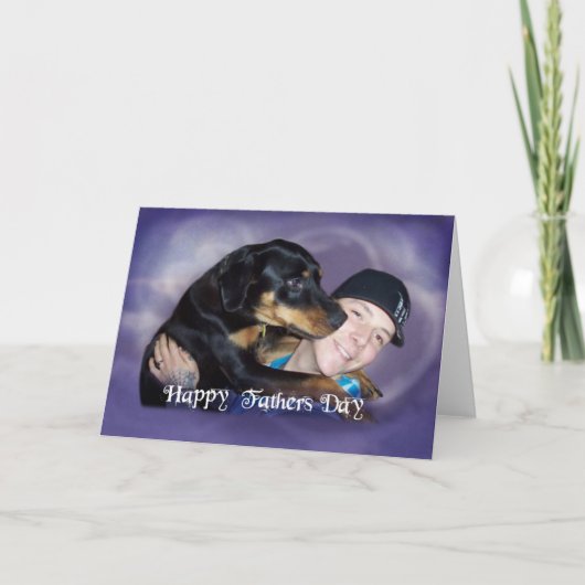 Travis en zijn vader kaart (Voorkant)